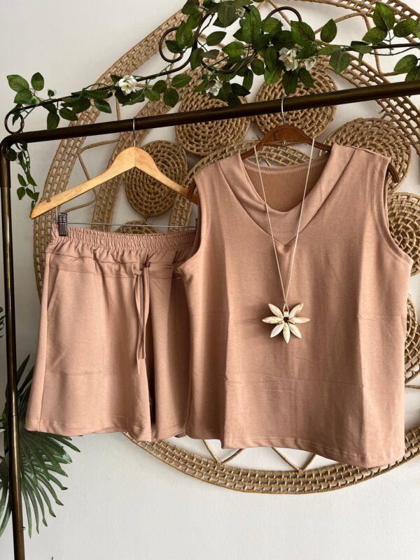 Conjunto Nadia Moletinho Nude