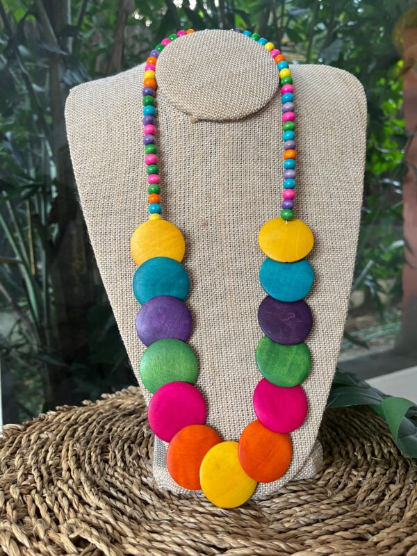 Colar Bolinhas Coloridas