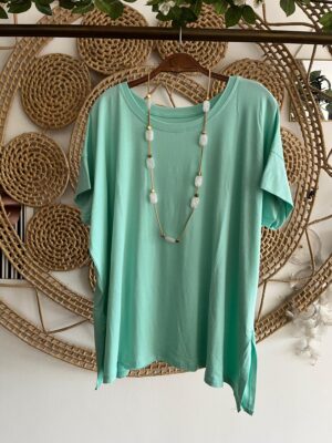 Blusa Ju Verde Água