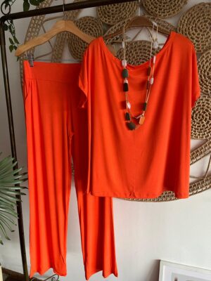Conjunto Juliana Laranja