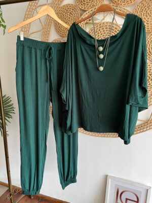 Conjunto Nataly Verde Folha
