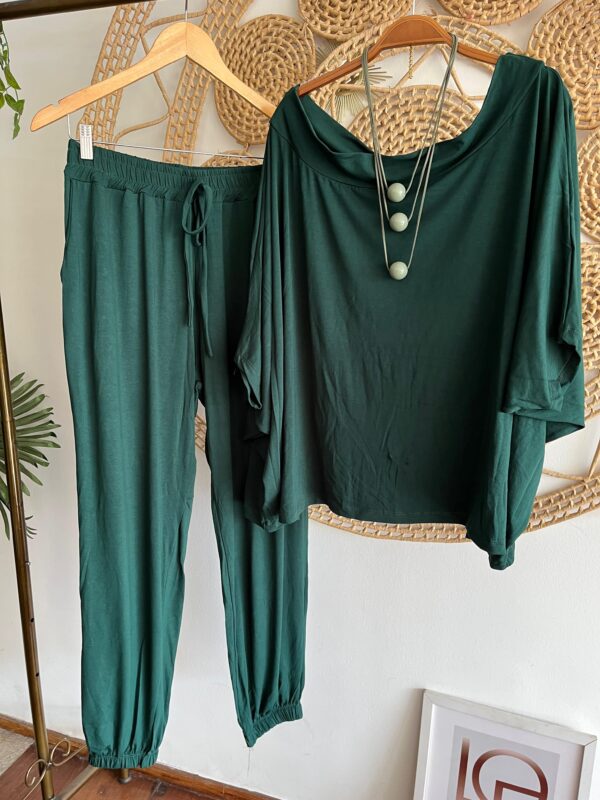 Conjunto Nataly Verde Folha