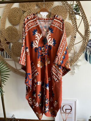 Chemise Ampla Terracota