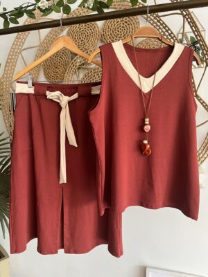 Conjunto Isa Terracota