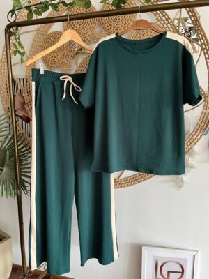 Conjunto Dida Verde Musgo