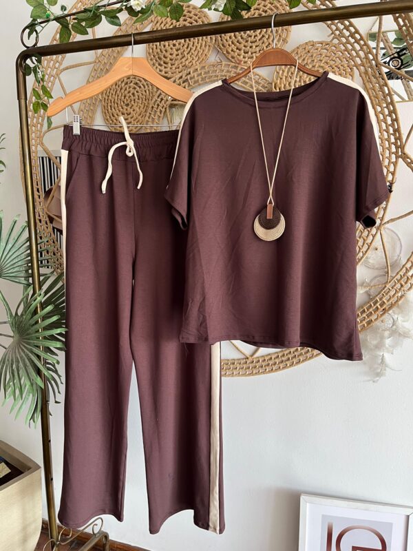 Conjunto Dida Marrom