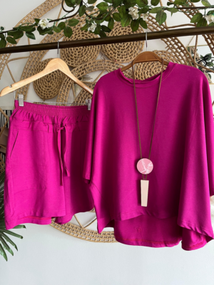 Conjunto Tina Fúcsia