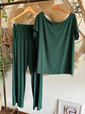 Conjunto Juliana Verde Musgo