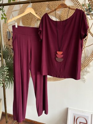 Conjunto Juliana Vinho