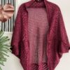 Cardigã Tricot Marsala