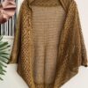 Cardigã Tricot Caramelo