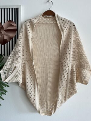 Cardigã Tricot Off-White