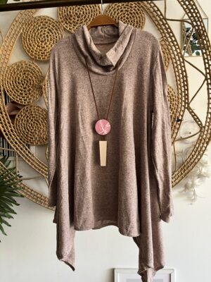 Blusa Gola Boba Lazinha Rose