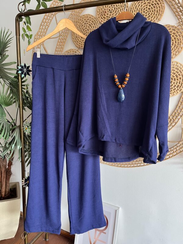 Conjunto Petra Azul Marinho