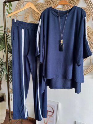 Conjunto Lyra Azul Marinho