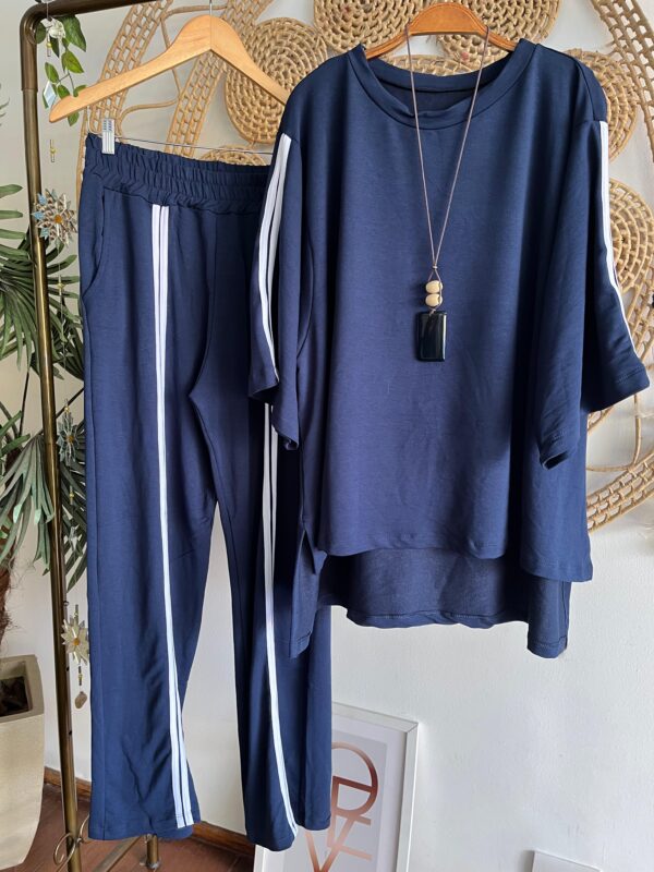 Conjunto Lyra Azul Marinho