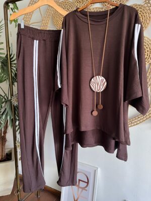 Conjunto Lyra Marrom