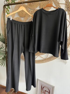 Conjunto Pietra Moletinho Preto