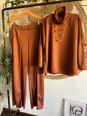 Conjunto Sabrina Terracota