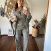 Conjunto Três Peças Casulo Cinza