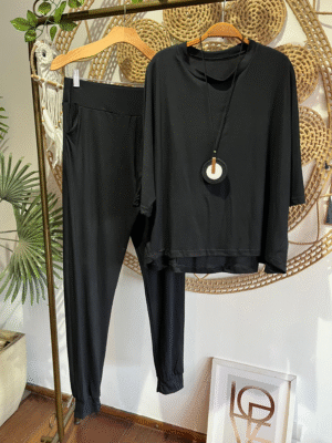 Conjunto Jogger Preto
