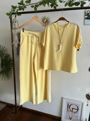 Conjunto Dida Amarelo